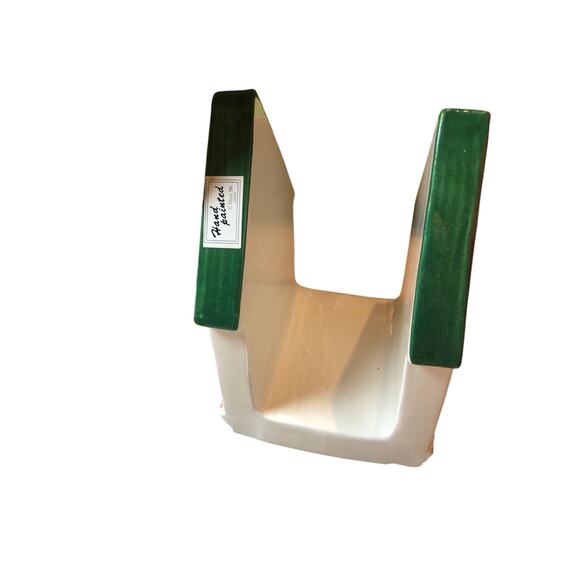 Dept 56 Christmas Kringle Knapkin Holder Hand Painted Ceramic - Picture 6 of 7